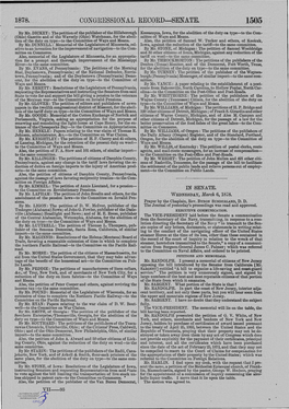 Congressional Record-Senate. 1505