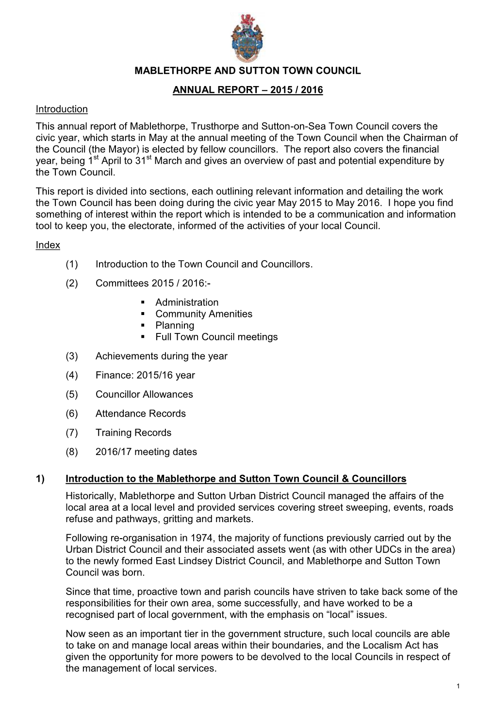 Mablethorpe and Sutton Town Council