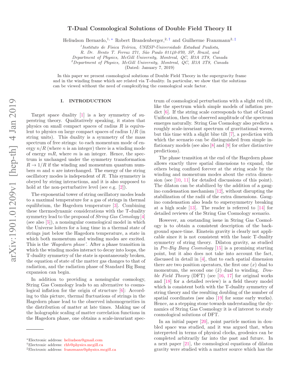 T-Dual Cosmological Solutions of Double Field Theory II