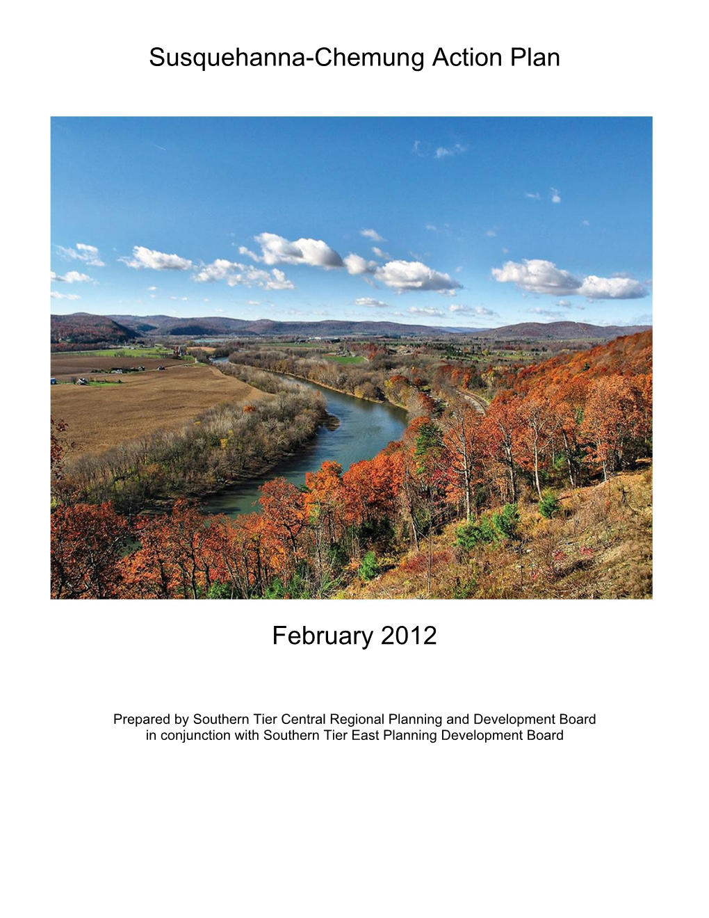 Susquehanna-Chemung Action Plan February 2012