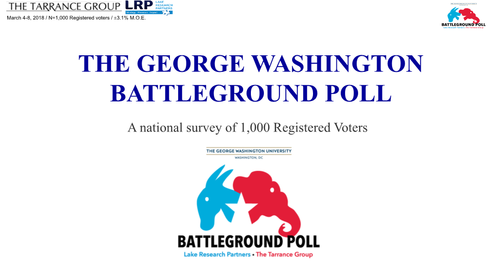 The George Washington Battleground Poll