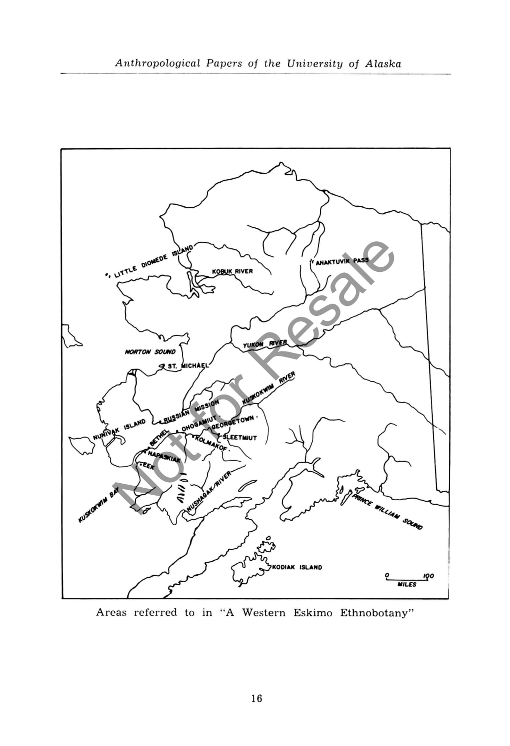 A Western Eskimo Ethnobotany