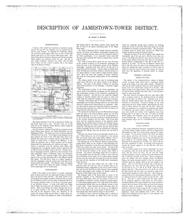 Description of Jamestown-Tower District