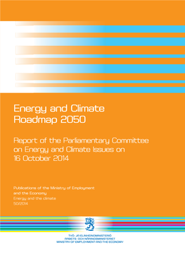 Energy and Climate Roadmap 2050