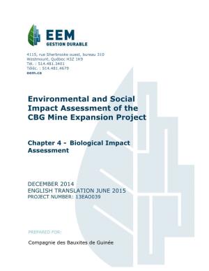 Chapter 4 - Biological Impact