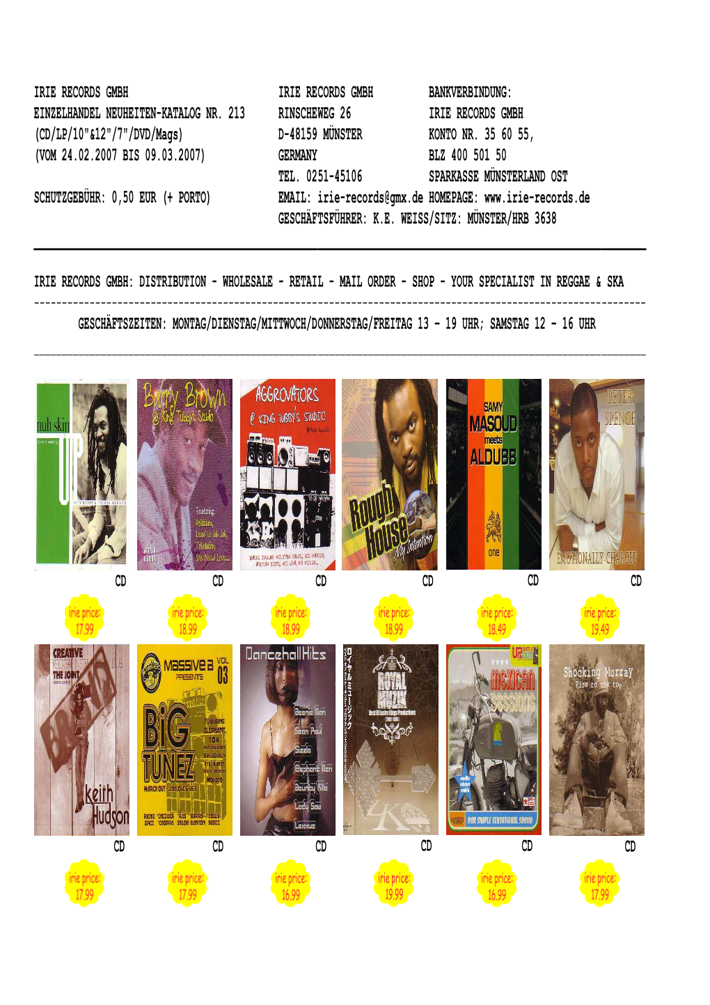 Neue Ware Mail-Order Katalog Einzelhandel 03-07 #1