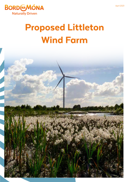 Proposed Littleton Wind Farm Introduction