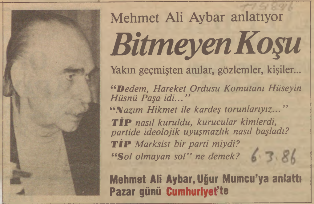 SOSYALİST Aybar