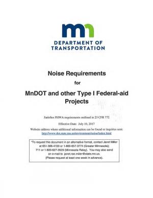 2017 Noise Requirements