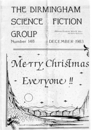 Birmingham Science Fiction Group Newsletter