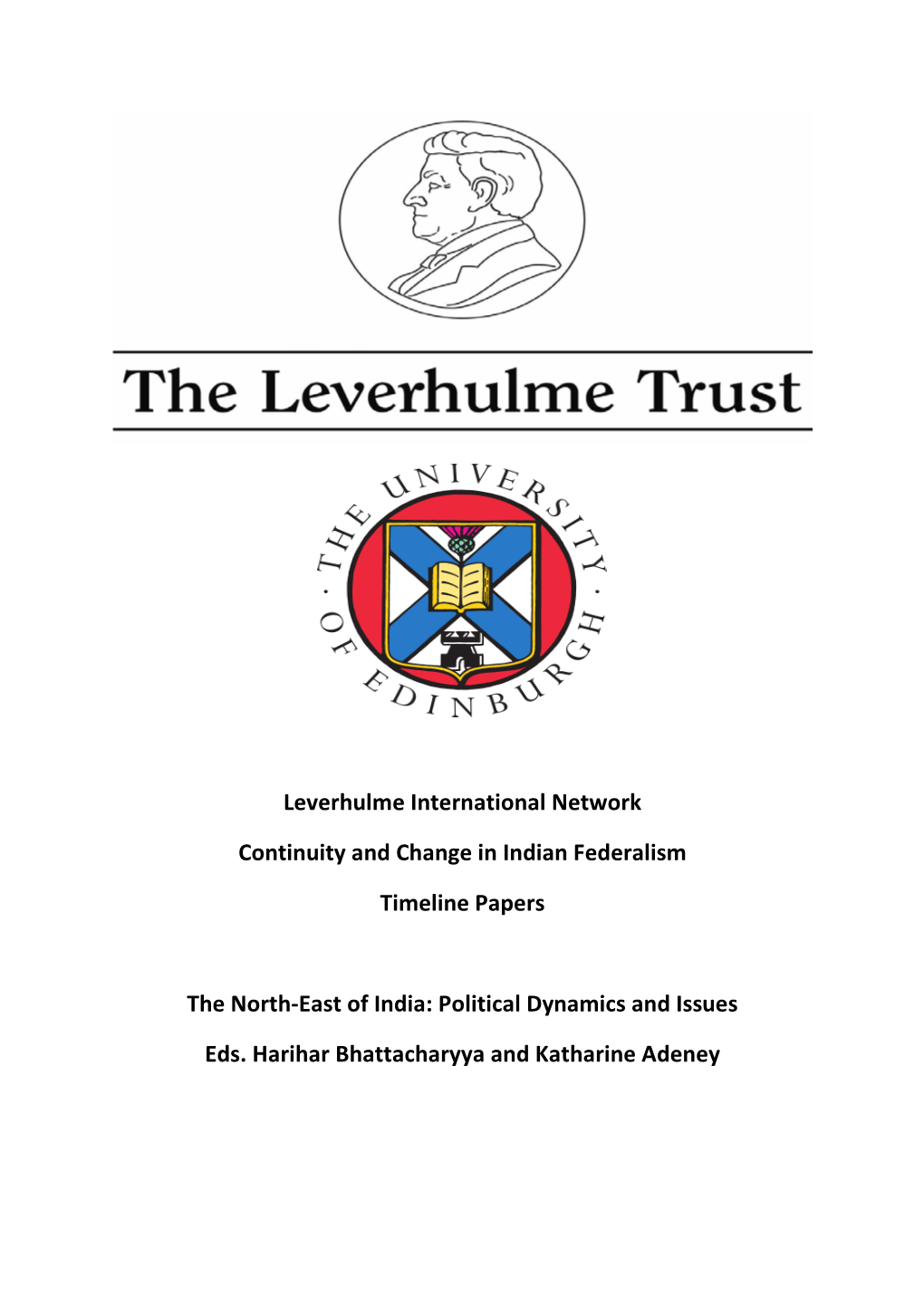 Leverhulme International Network Continuity and Change in Indian