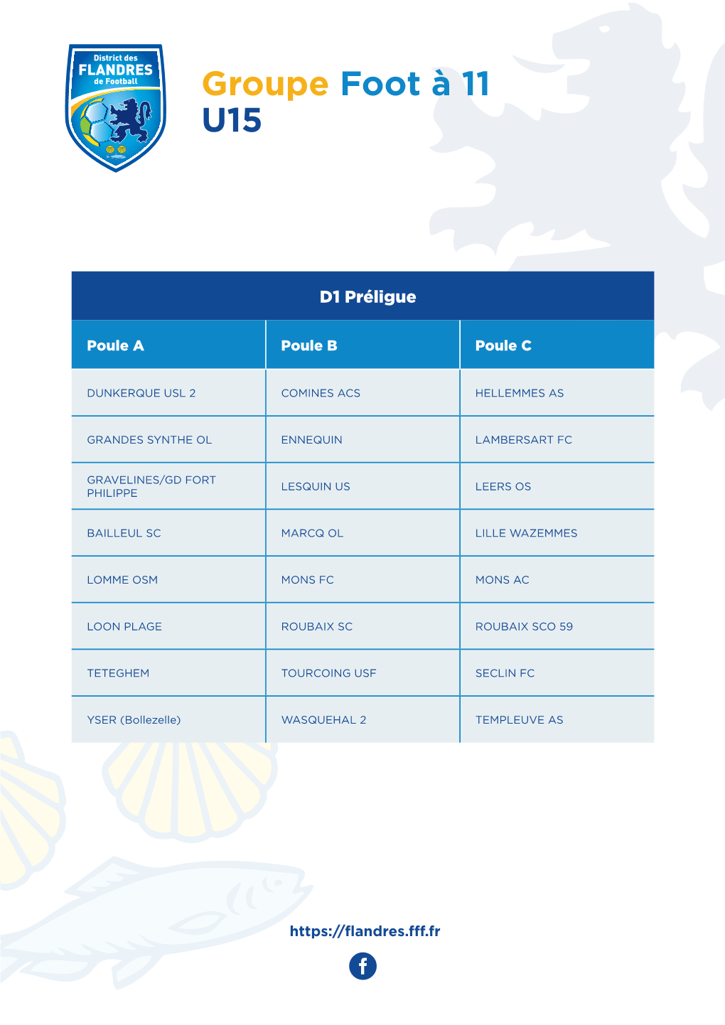 Groupe Foot À 11 U15