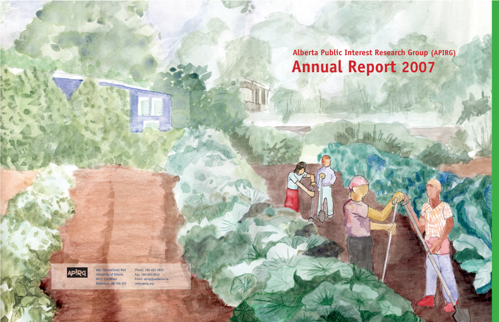 2006-2007 APIRG Annual Report