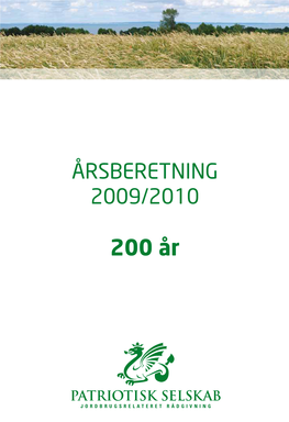 200 År ÅRSBERETNING 2009/2010