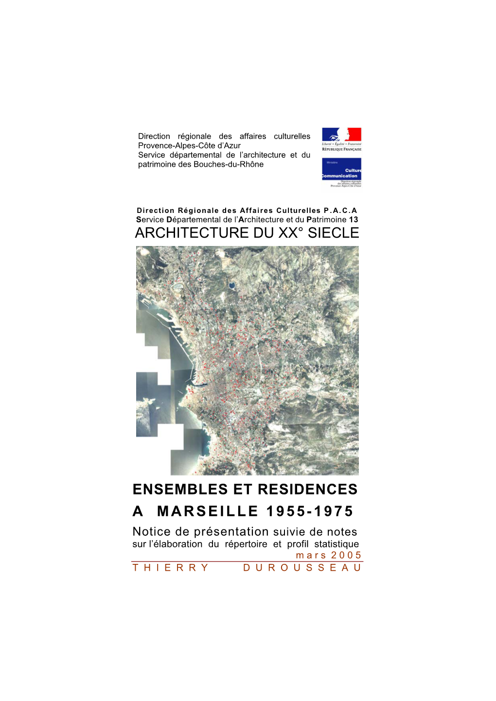 Architecture Du Xx° Siecle Ensembles Et Residences A