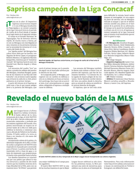 Revelado El Nuevo Balón De La MLS Por: Redacción Editorial@Noticiali.Com