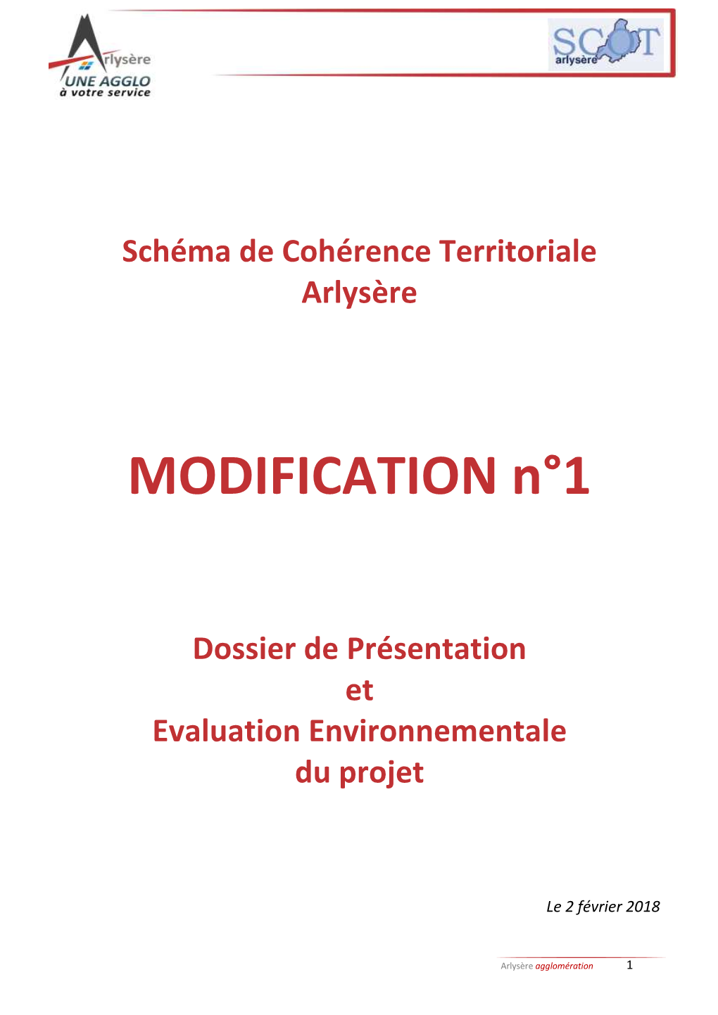 Dossier De Présentation Et Évaluation Environnementale Du Projet