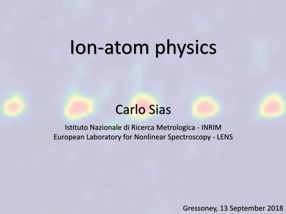 Ion-Atom Physics