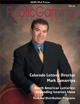 Colorado Lottery Director Mark Zamarripa