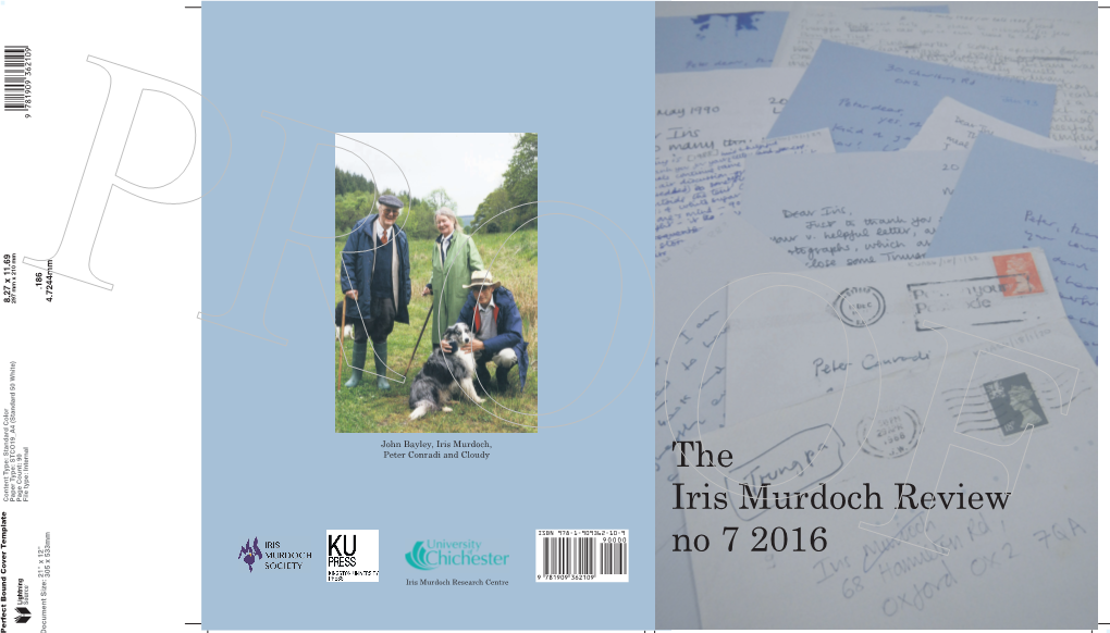 The Iris Murdoch Review No 7 2016