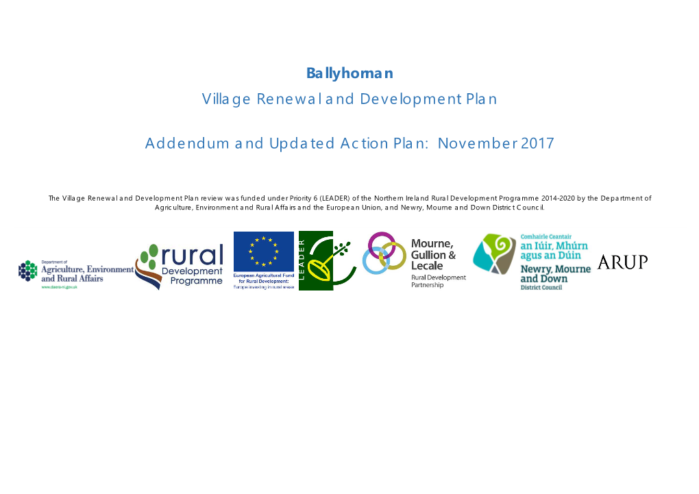 Ballyhornan Village Renewal and Development Plan