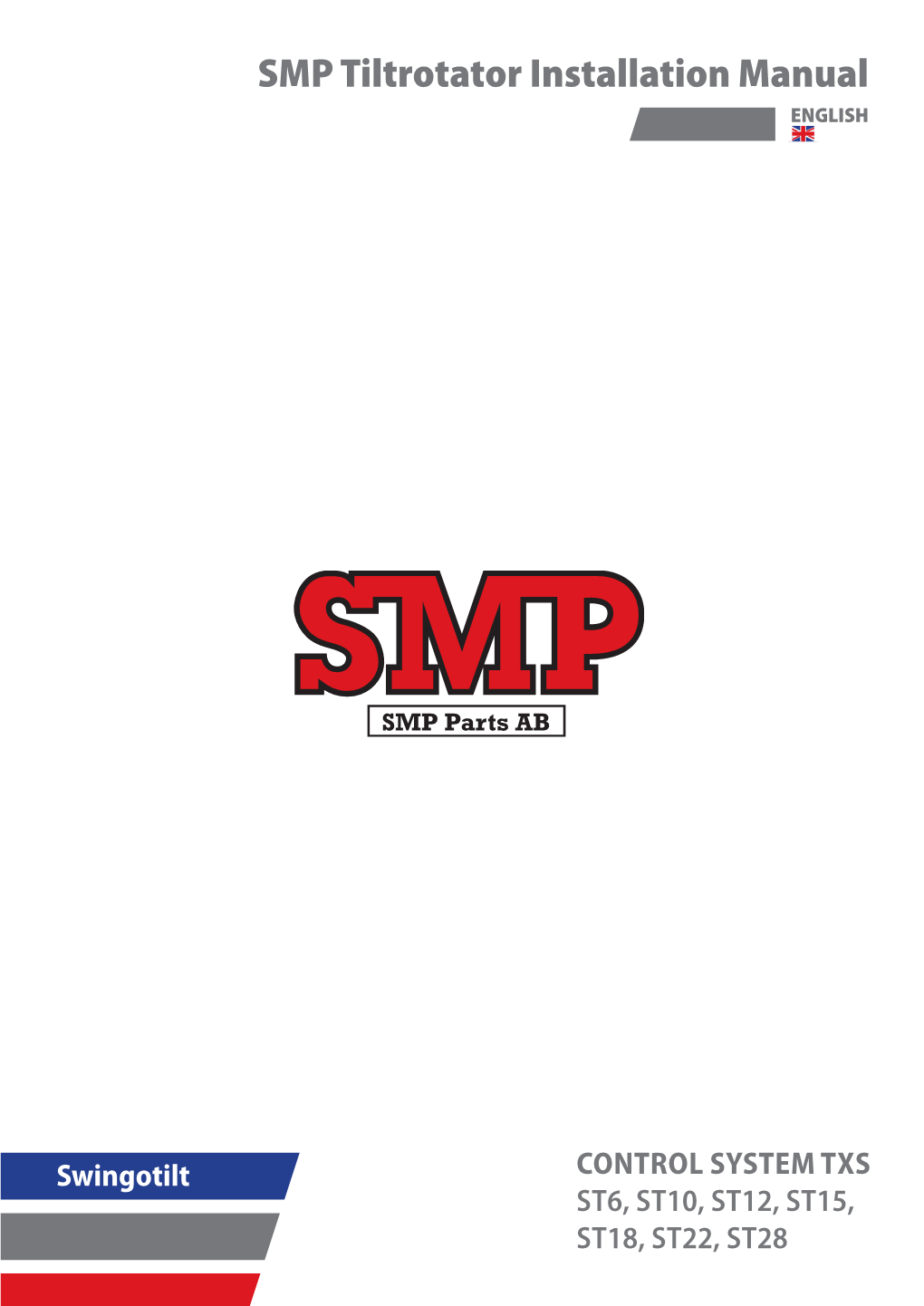 SMP Tiltrotator Installation Manual ENGLISH