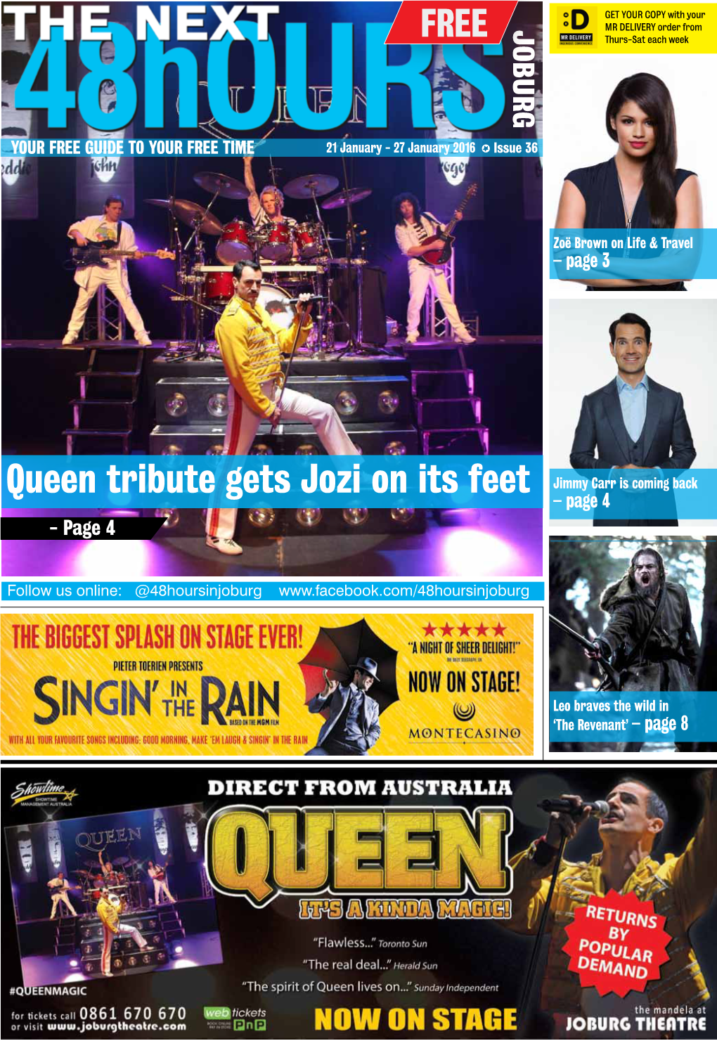 Queen Tribute Gets Jozi on Its Feet Jimmy Carr Is Coming Back – Page 4 - Page 4