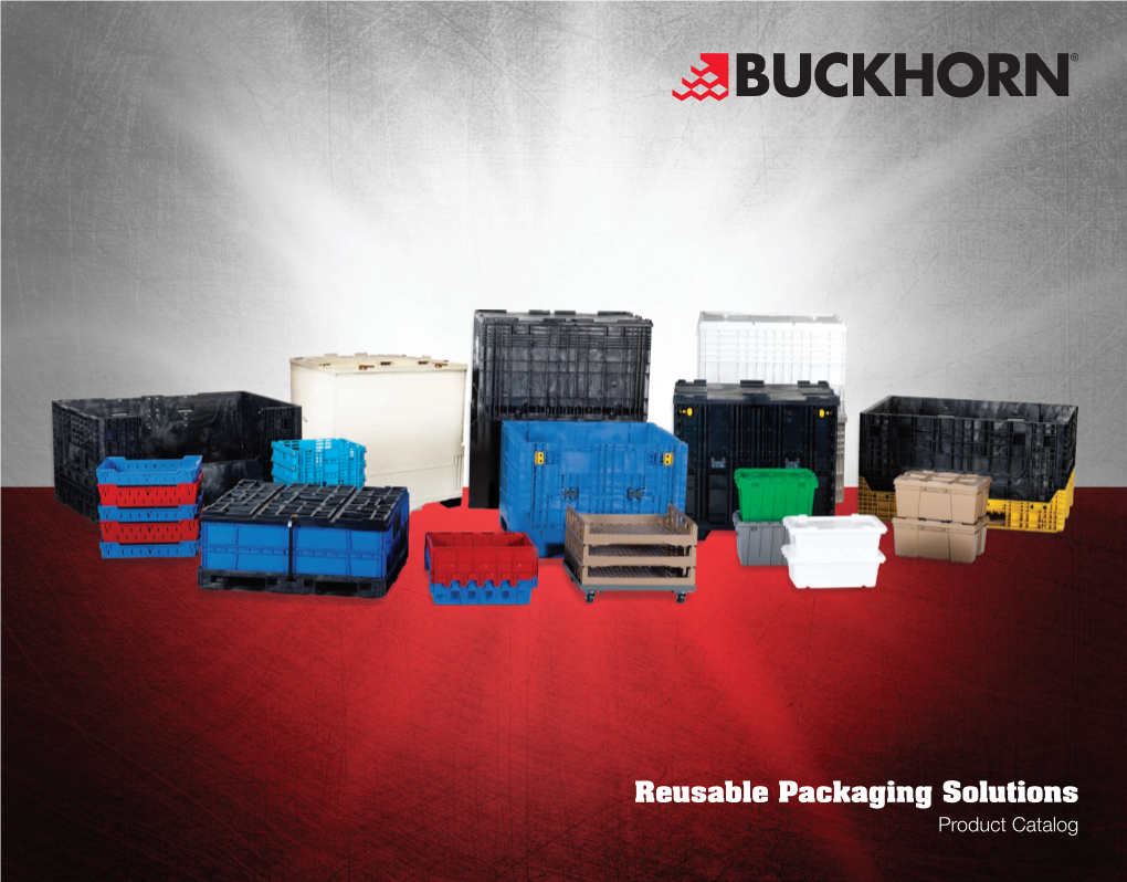 Reusable Packaging Solutions Product Catalog Table of Contents