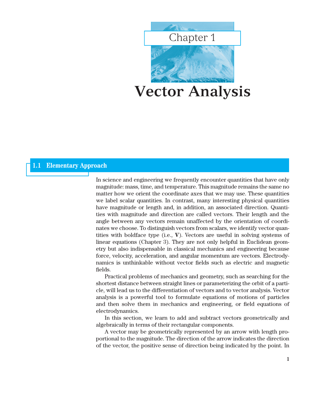 Vector Analysis