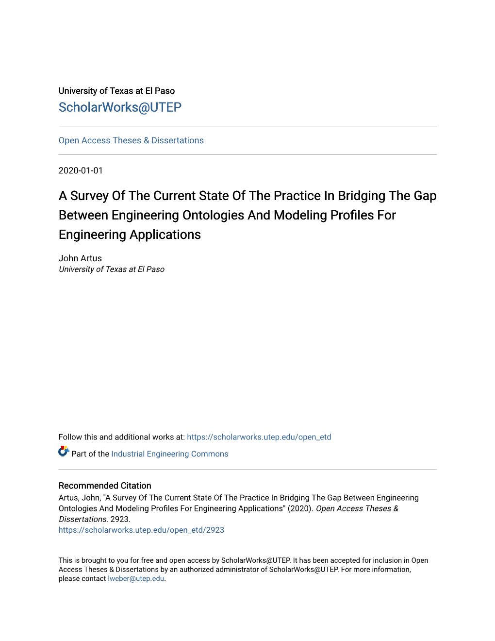 A Survey of the Current State of the Practice in Bridging the Gap Between Engineering Ontologies and Modeling Profiles for Engin