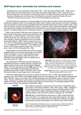 Wolf-Rayet Stars: Extremely Hot, Luminous and Massive