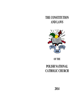 The Constitution and Laws Polish National Catholic Church 2014