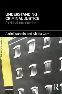 Understanding Criminal Justice