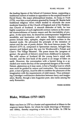 Blake, William (1757-1827)