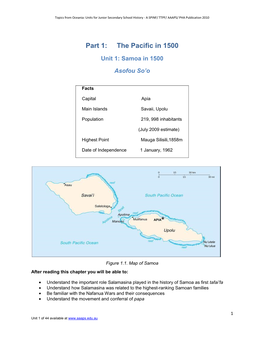 The Pacific in 1500