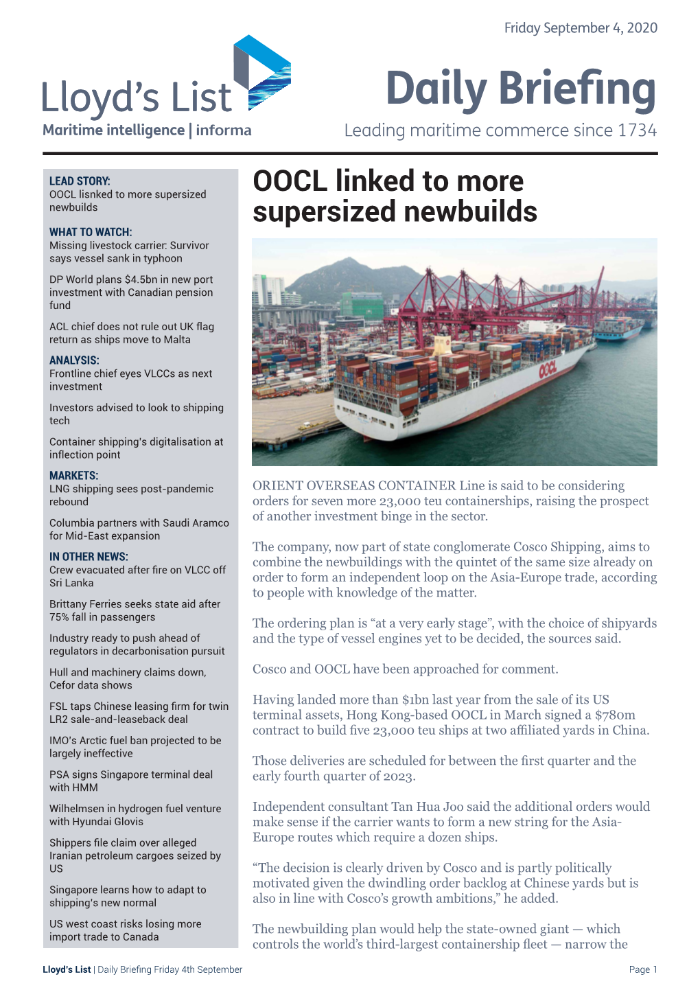 Container Shipping's Digitalisation at Inflection Point