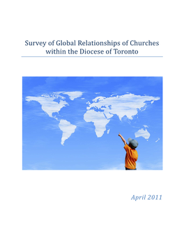 Survey of Global Relationships of Churches Within the Diocese of Toronto