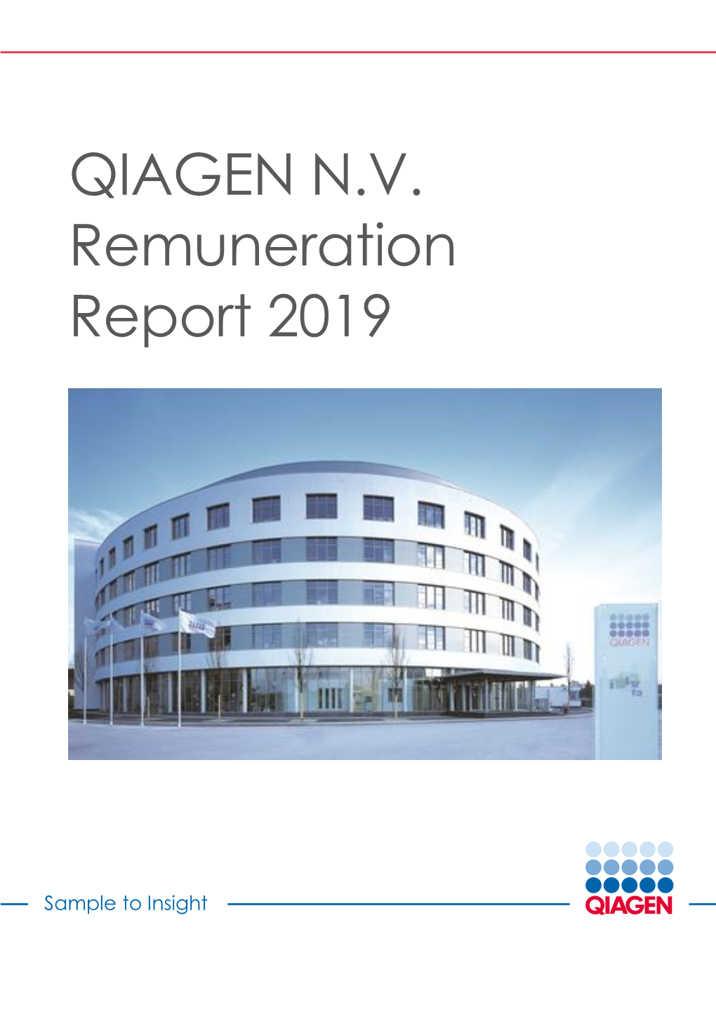 QIAGEN N.V. Remuneration Report 2019