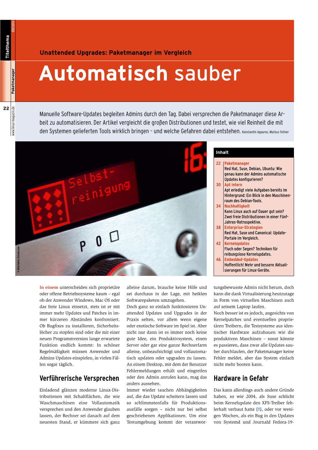 Automatisch Sauber Paketmanager