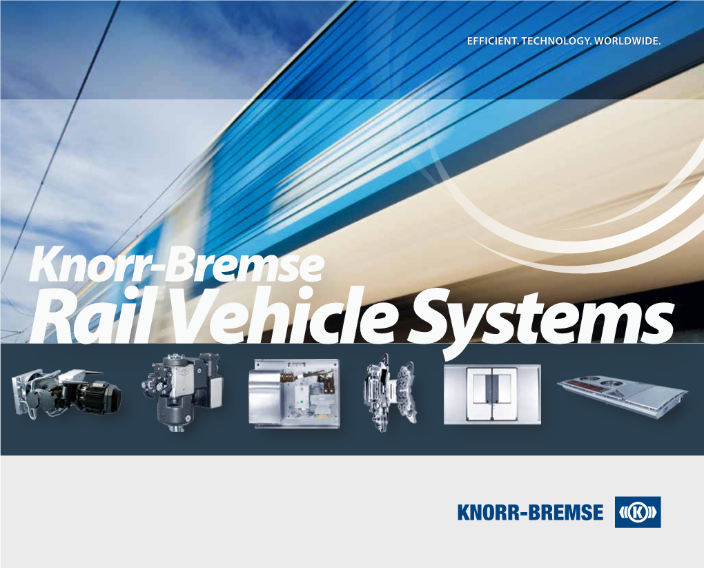 Knorr-Bremse Rail Vehicle Systems