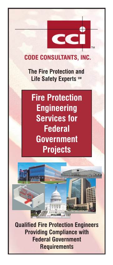 Fire Protection Engineering Services for Federal Government Projects