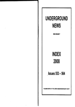 Underground News Index 2008 829