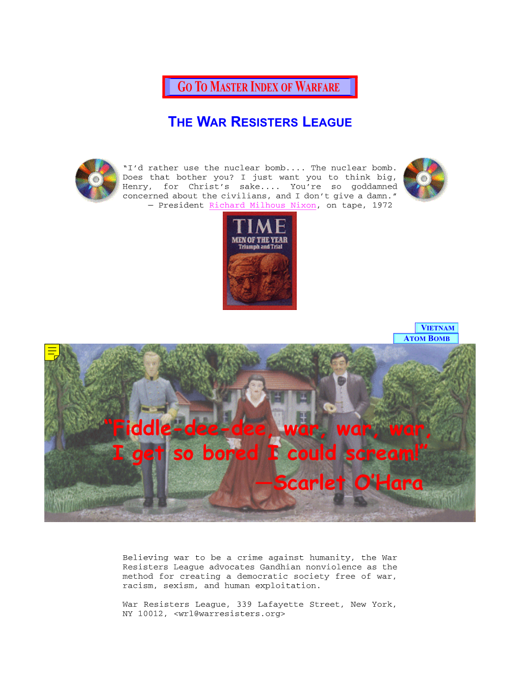 War Resisters League