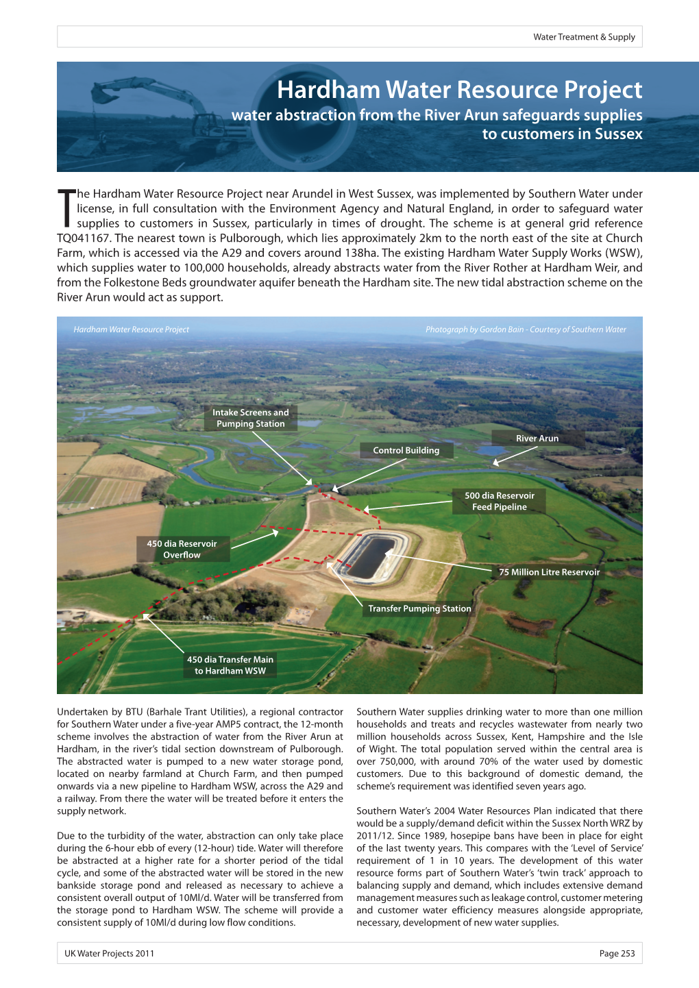 Hardham Water Resource Project (2011)