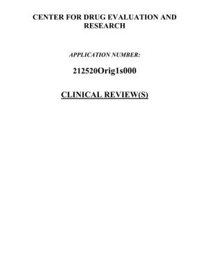 212520Orig1s000 CLINICAL REVIEW(S)