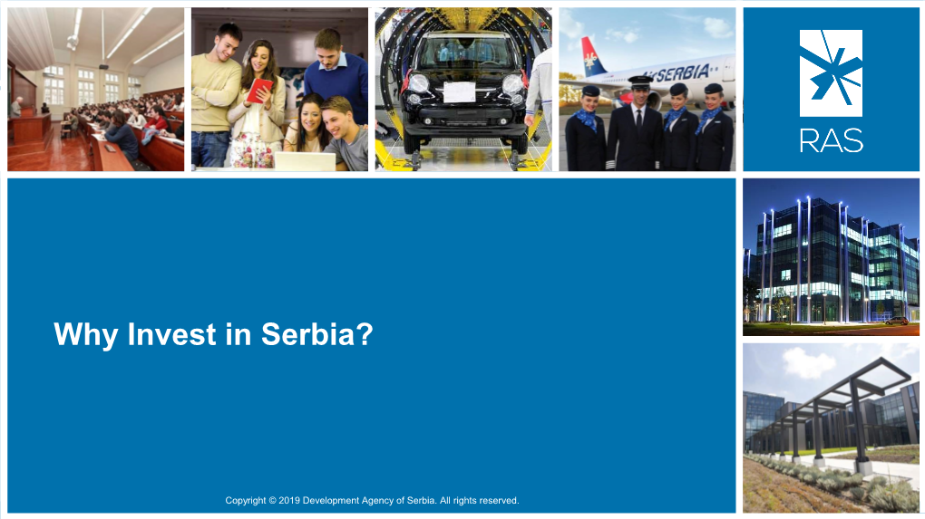 Why Invest in Serbia?