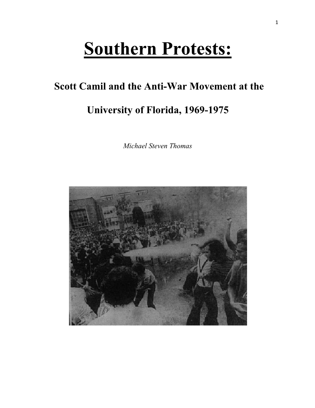 Southern Protests