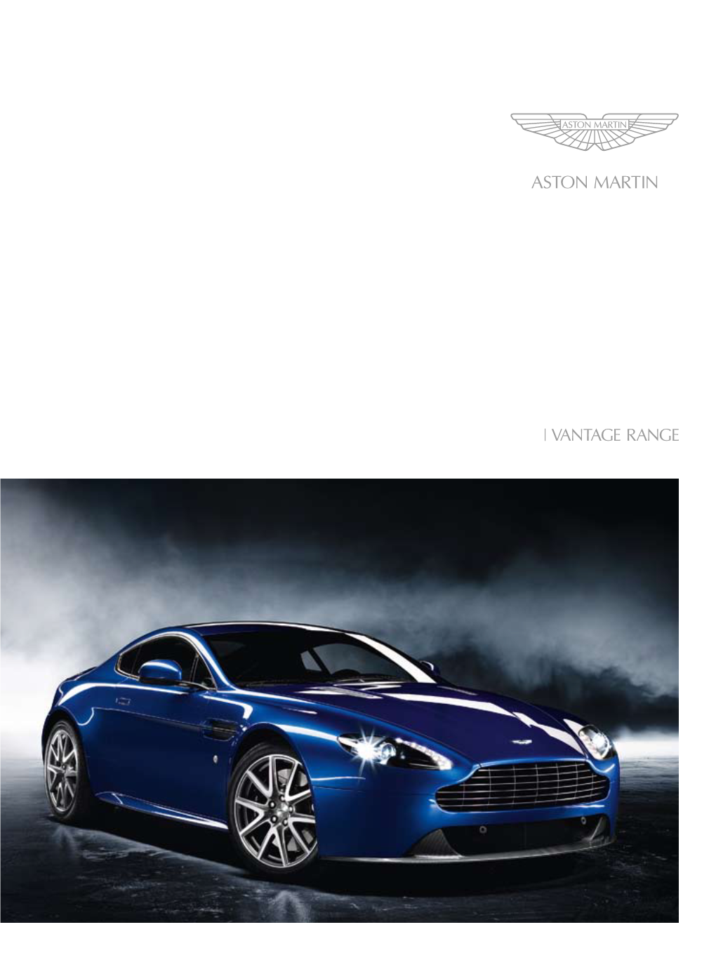 Astonmartin Brochure Vantage