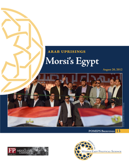 Morsi's Egypt