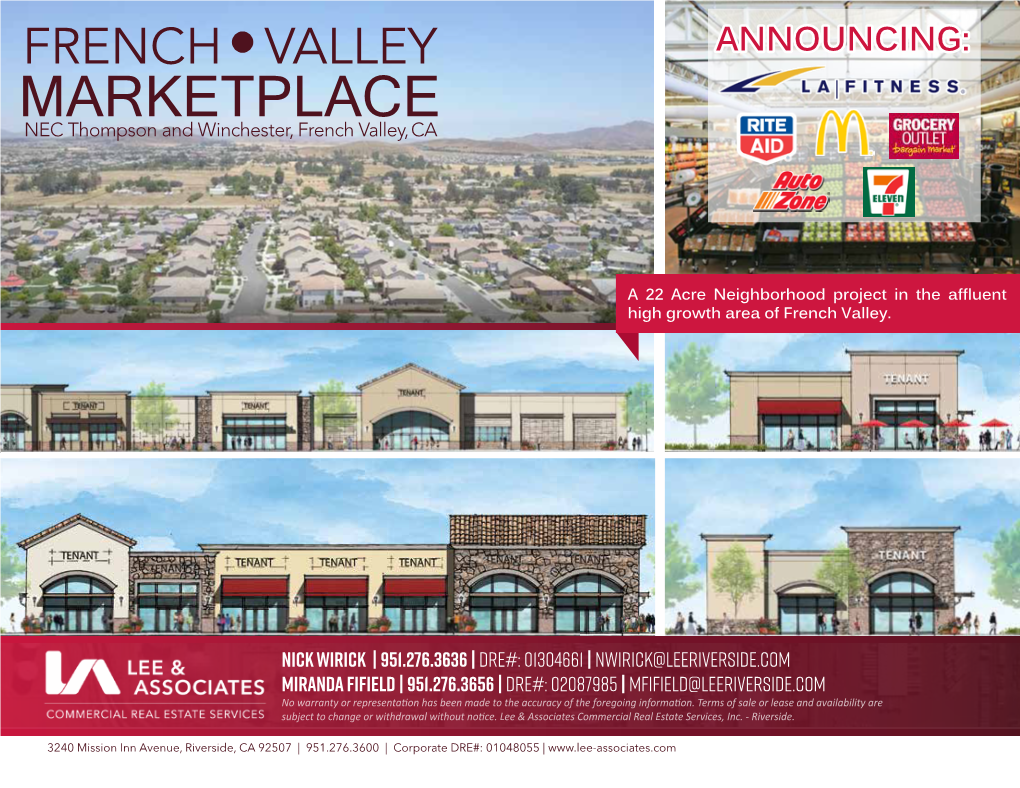 French Valley Marketplace